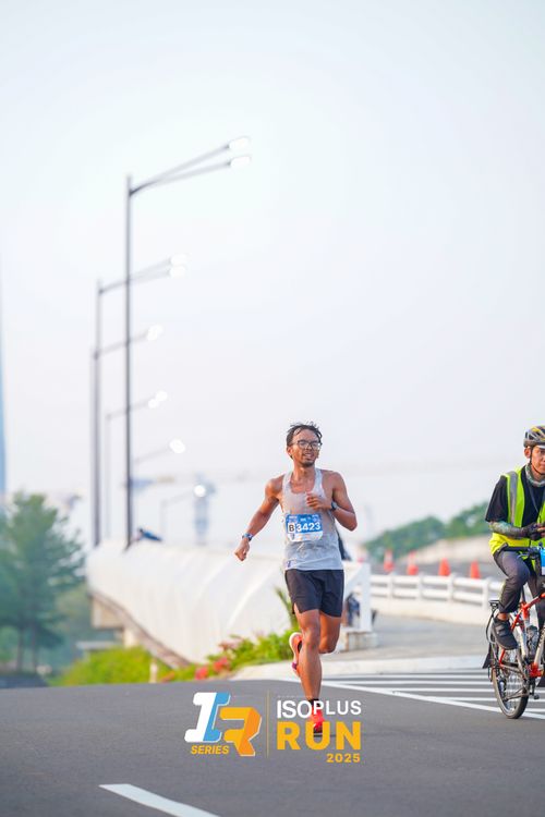 Race photo from ISOPLUS RUN 2025 - JAKARTA