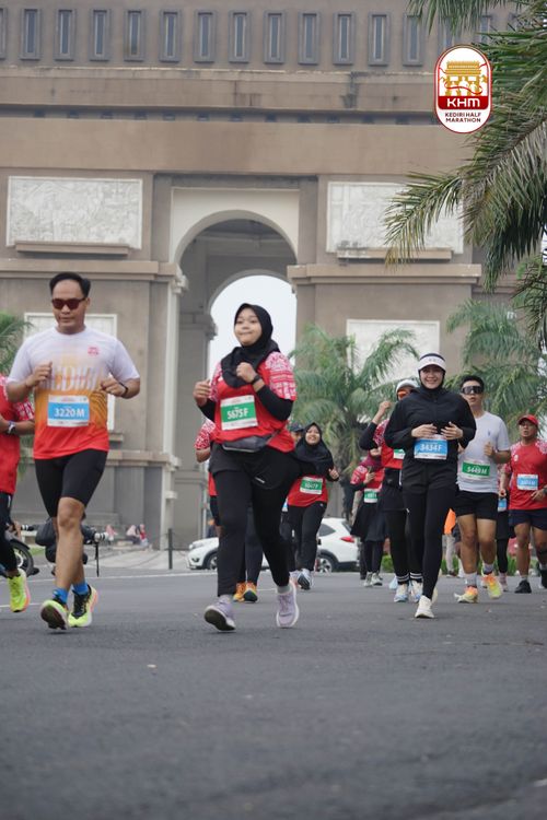 Race photo from Kediri Half Marathon 2025