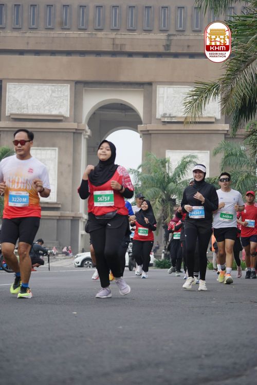 Race photo from Kediri Half Marathon 2025