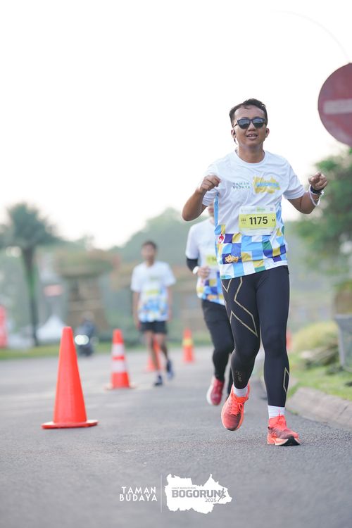 Race photo from Taman Budaya x BOGORUN 2025