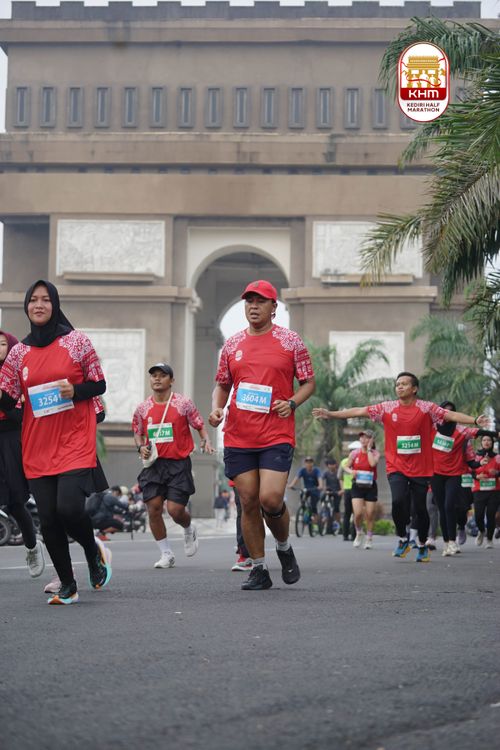 Race photo from Kediri Half Marathon 2025