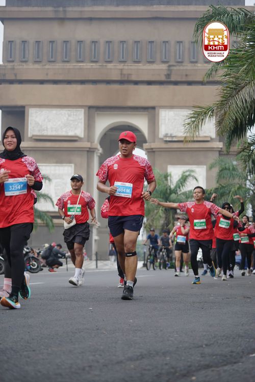 Race photo from Kediri Half Marathon 2025