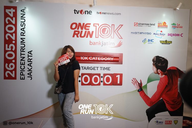 Race photo from ONE RUN 10 K