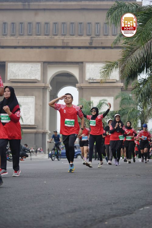 Race photo from Kediri Half Marathon 2025