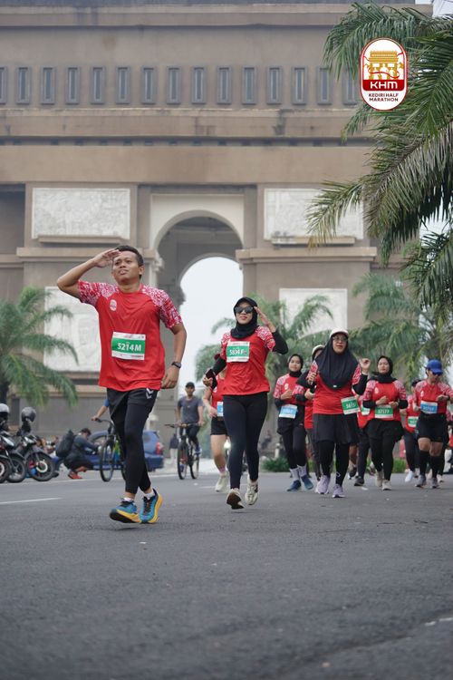 Race photo from Kediri Half Marathon 2025