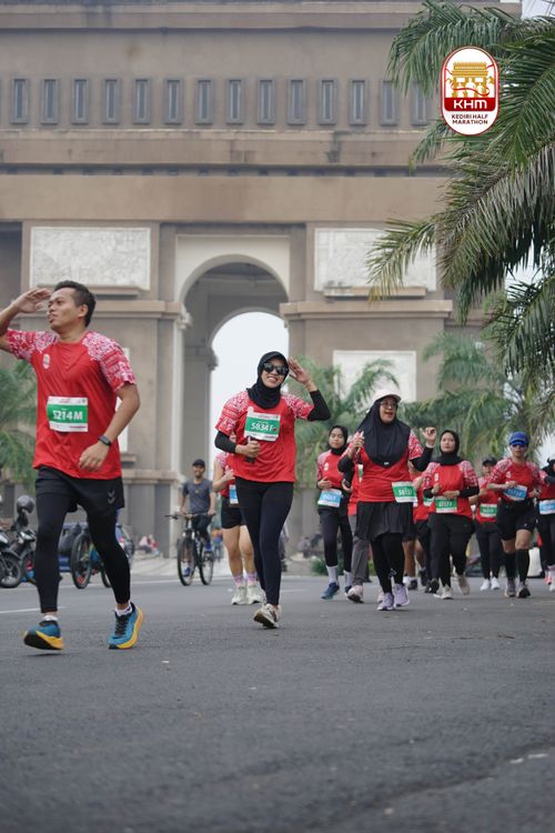 Race photo from Kediri Half Marathon 2025