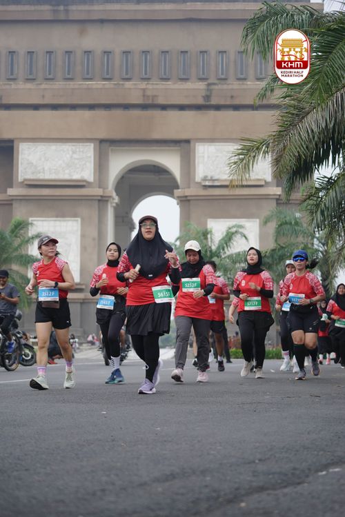 Race photo from Kediri Half Marathon 2025