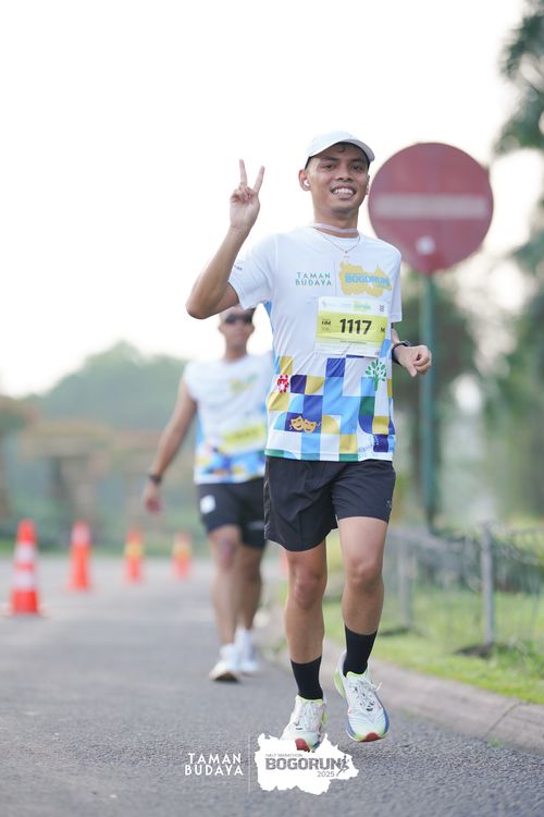 Race photo from Taman Budaya x BOGORUN 2025