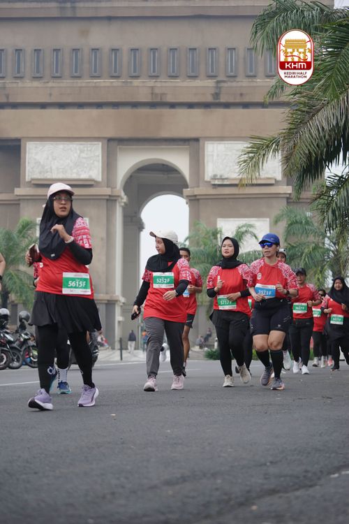 Race photo from Kediri Half Marathon 2025