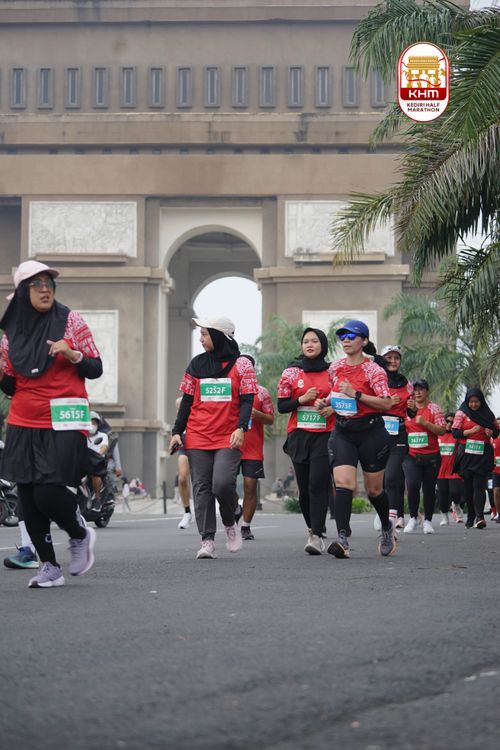 Race photo from Kediri Half Marathon 2025