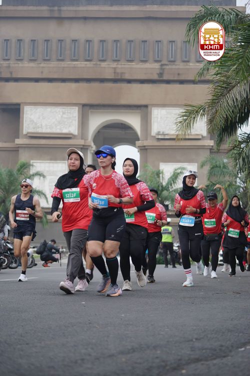Race photo from Kediri Half Marathon 2025