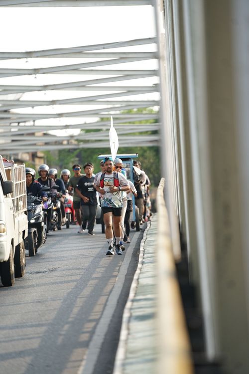 Race photo from ABR 2024 VIBES
