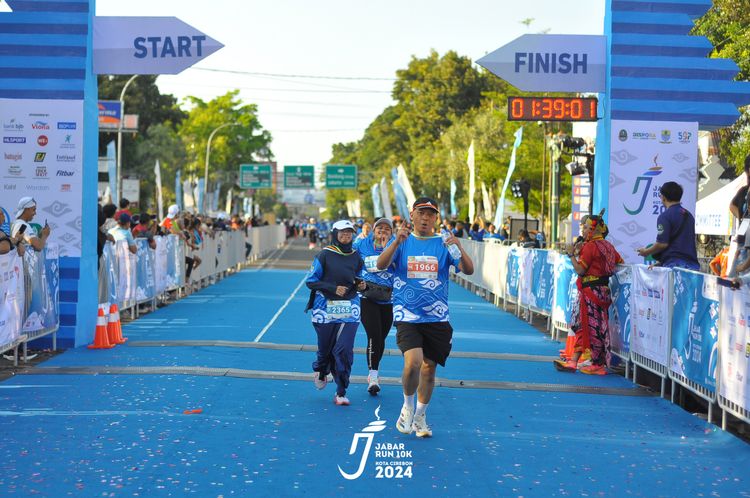 Race photo from Jabar Run 10K 2024