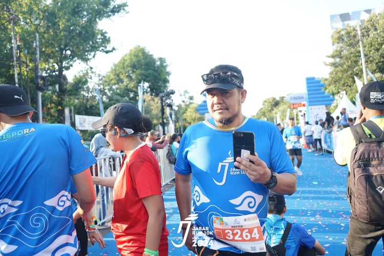 Race photo from Jabar Run 10K 2024