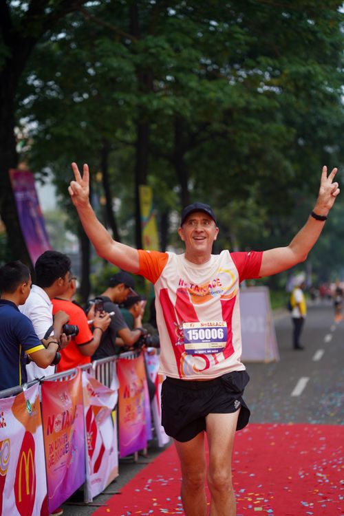 Race photo from NOTARACE 2025