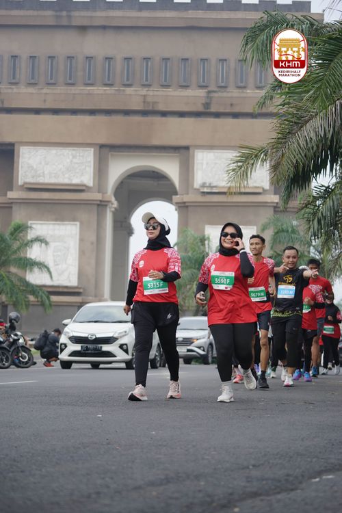 Race photo from Kediri Half Marathon 2025