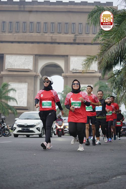 Race photo from Kediri Half Marathon 2025