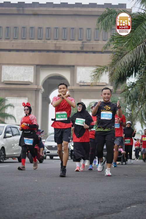 Race photo from Kediri Half Marathon 2025