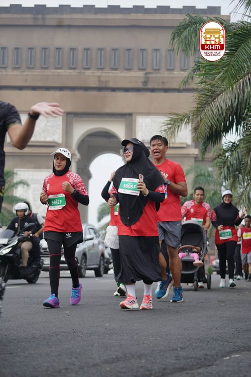 Race photo from Kediri Half Marathon 2025
