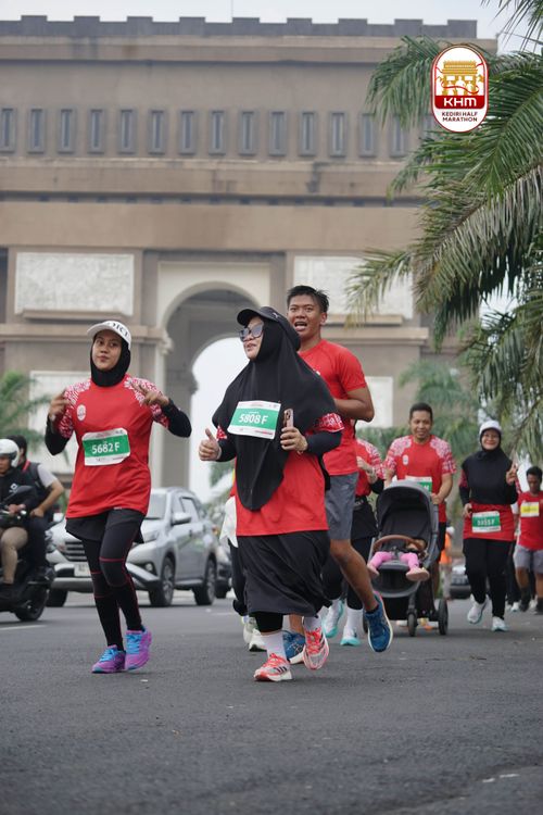 Race photo from Kediri Half Marathon 2025