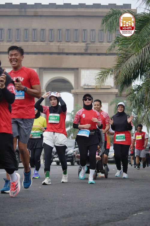 Race photo from Kediri Half Marathon 2025