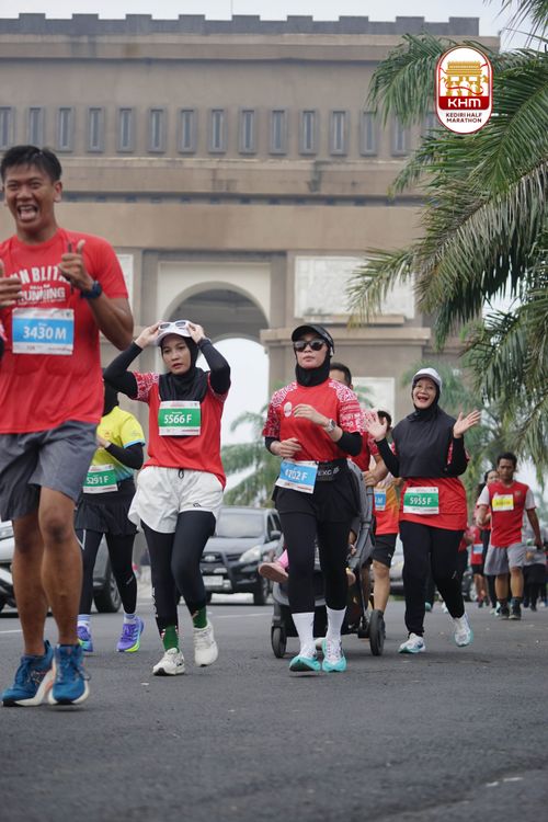 Race photo from Kediri Half Marathon 2025