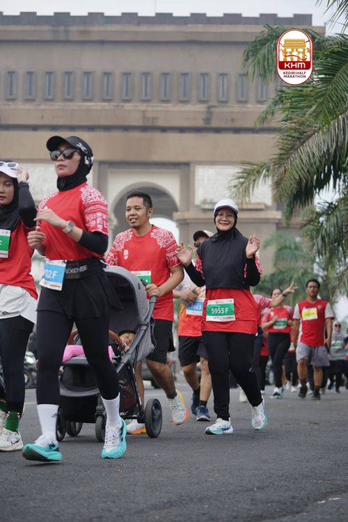 Race photo from Kediri Half Marathon 2025