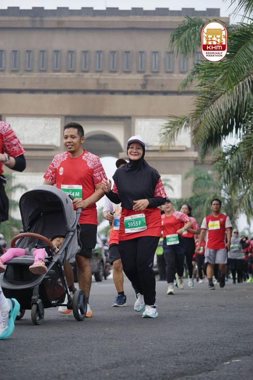 Race photo from Kediri Half Marathon 2025