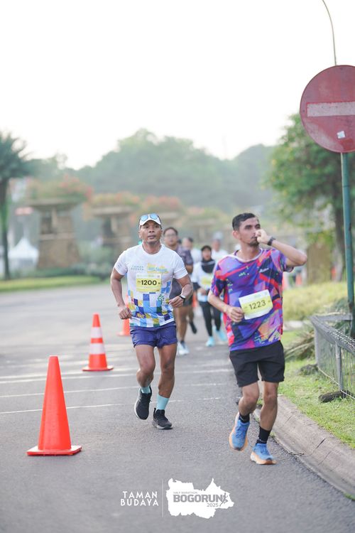 Race photo from Taman Budaya x BOGORUN 2025