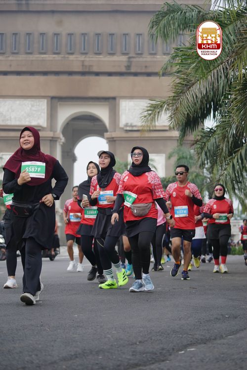 Race photo from Kediri Half Marathon 2025
