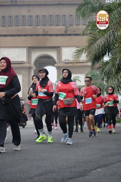 Race photo from Kediri Half Marathon 2025