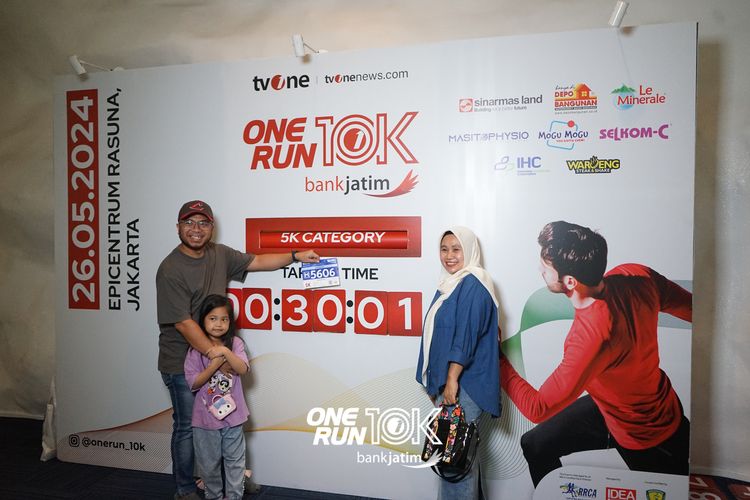 Race photo from ONE RUN 10 K