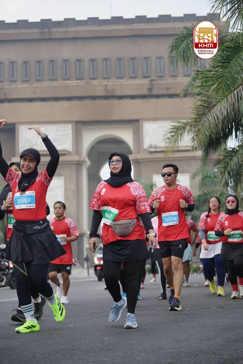 Race photo from Kediri Half Marathon 2025