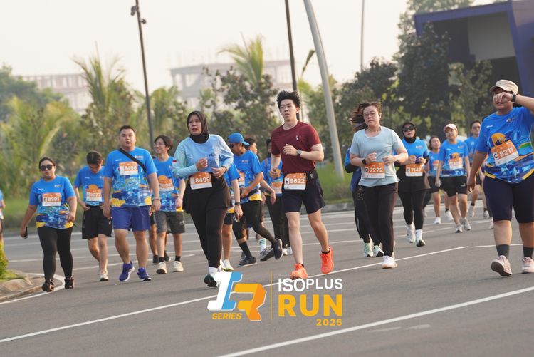 Race photo from ISOPLUS RUN 2025 - JAKARTA