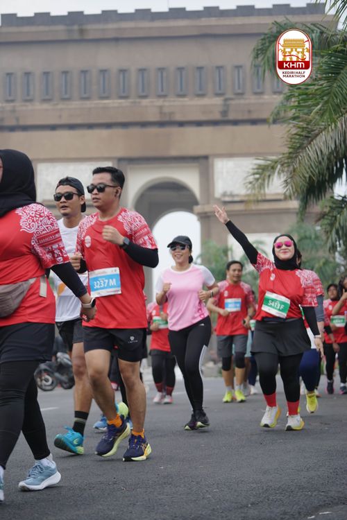 Race photo from Kediri Half Marathon 2025