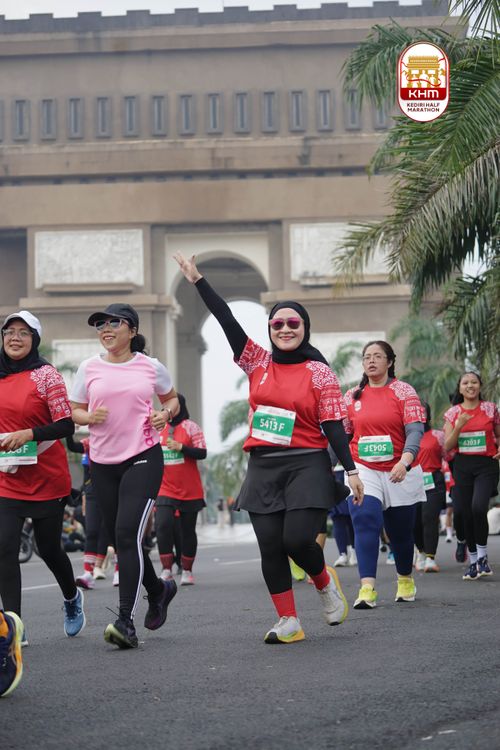 Race photo from Kediri Half Marathon 2025