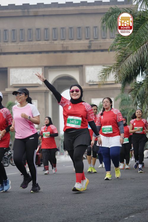 Race photo from Kediri Half Marathon 2025