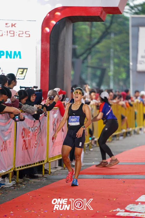 Race photo from ONE RUN 10K 2025