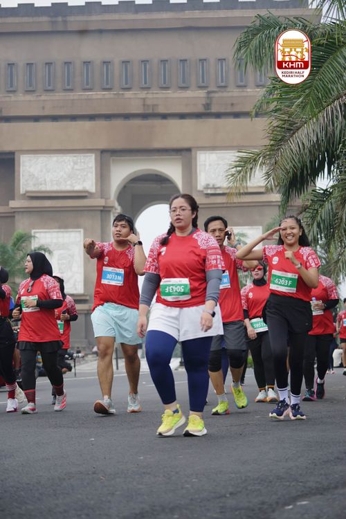 Race photo from Kediri Half Marathon 2025