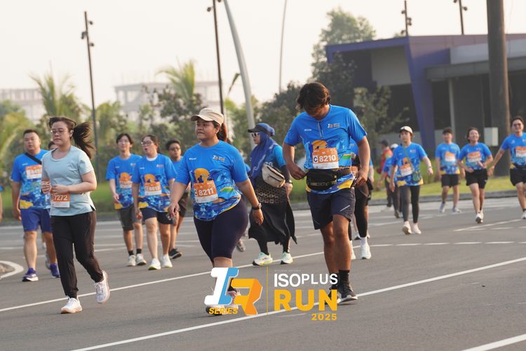 Race photo from ISOPLUS RUN 2025 - JAKARTA
