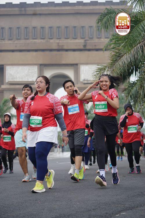Race photo from Kediri Half Marathon 2025