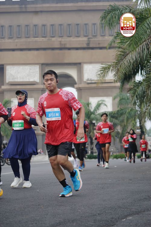 Race photo from Kediri Half Marathon 2025