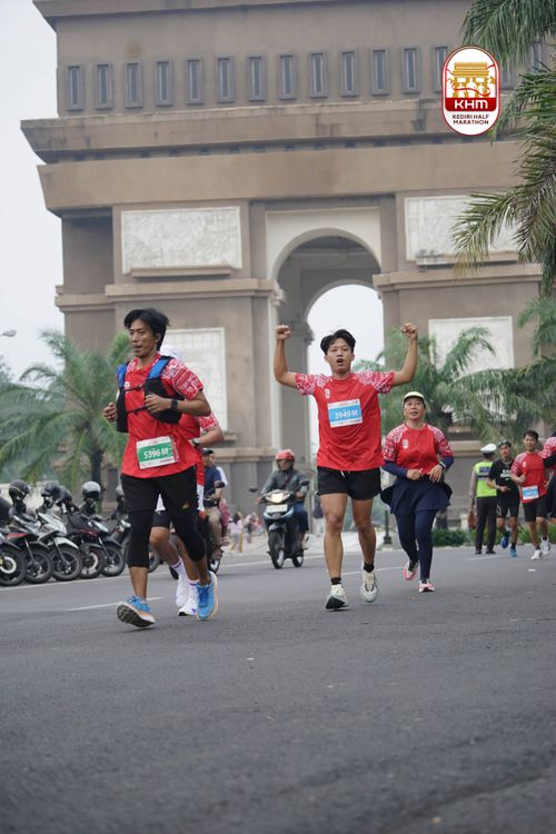 Race photo from Kediri Half Marathon 2025