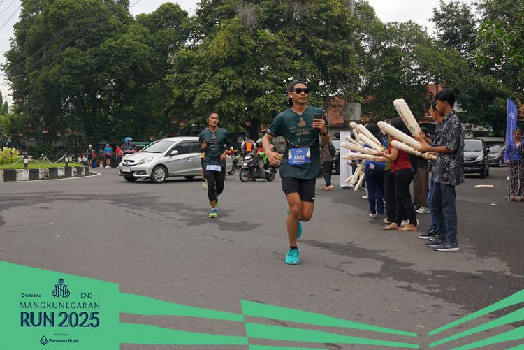 Race photo from Mangkunegaran Run 2025