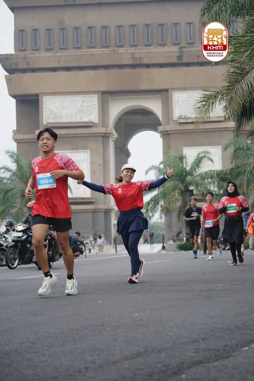 Race photo from Kediri Half Marathon 2025