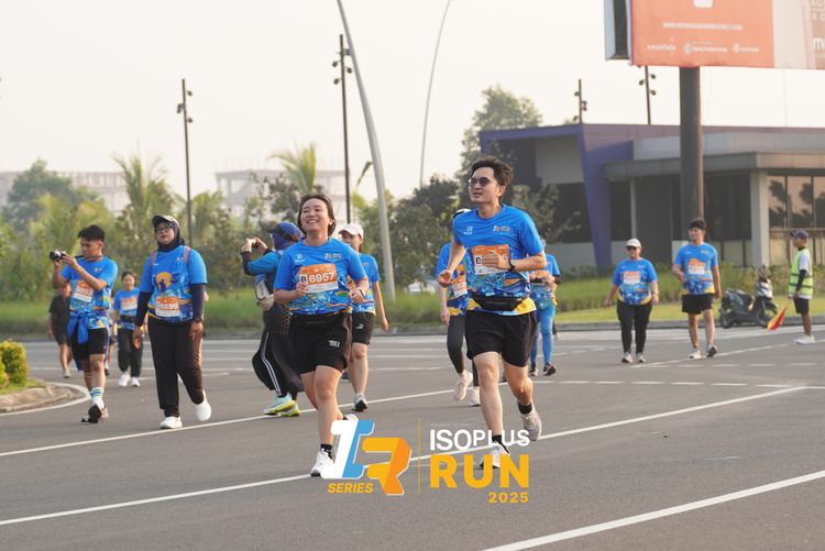 Race photo from ISOPLUS RUN 2025 - JAKARTA