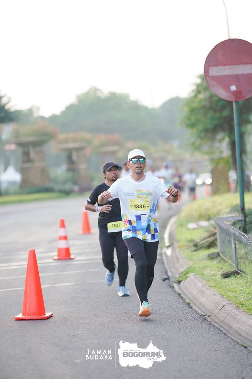 Race photo from Taman Budaya x BOGORUN 2025
