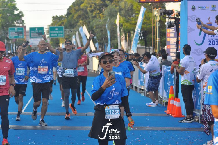 Race photo from Jabar Run 10K 2024