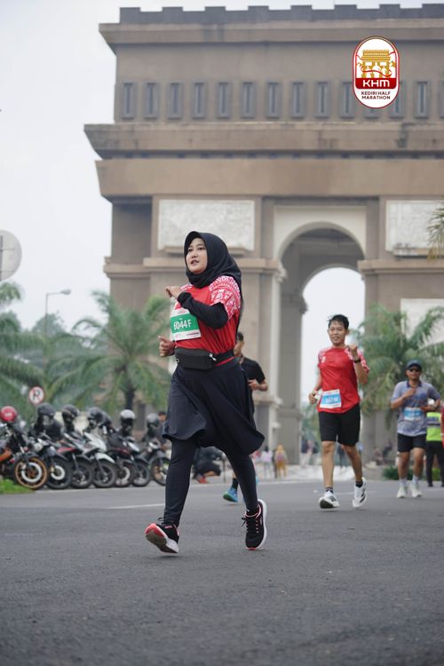 Race photo from Kediri Half Marathon 2025