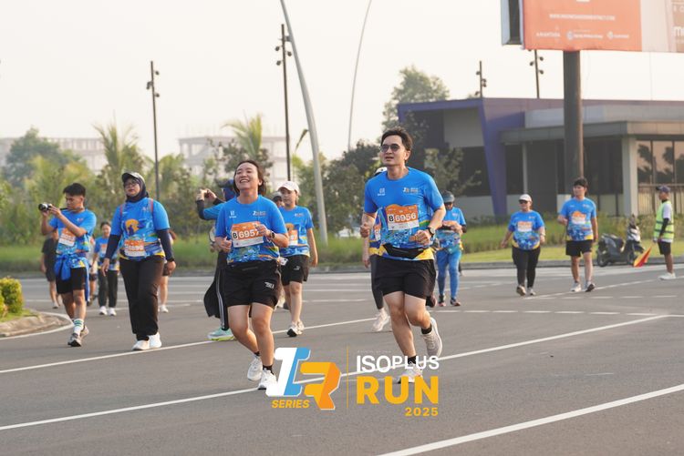 Race photo from ISOPLUS RUN 2025 - JAKARTA